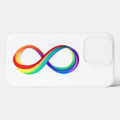 Gelaagd Rainbow Infinity symbool Case-Mate iPhone Case (Achterkant (horizontaal))