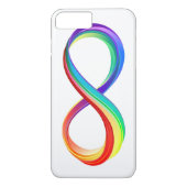 Gelaagd Rainbow Infinity symbool Case-Mate iPhone Case (Achterkant)