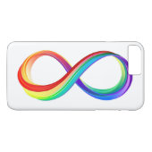 Gelaagd Rainbow Infinity symbool Case-Mate iPhone Case (Achterkant (Horizontaal))