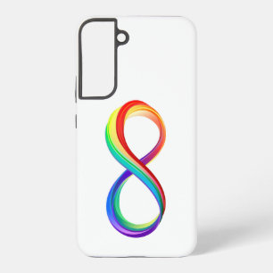 Gelaagd Rainbow Infinity symbool Samsung Galaxy Hoesje