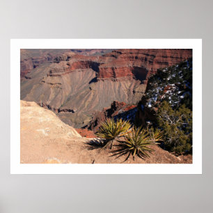 Gelaagde aarde poster