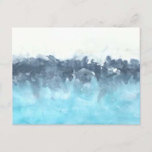Gelaagde Abstracte verf van het Onduidelijke beeld Briefkaart (Voorkant)