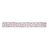 Gelaagde Baseball Pattern Birthday Lint (Voorkant)