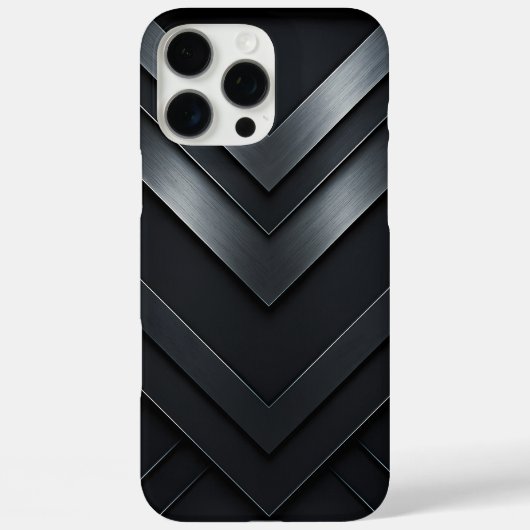 Gelaagde Chevron Abstract Design Case-Mate iPhone Case (Achterkant)