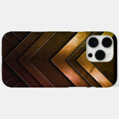 Gelaagde Chevron Abstract Design Case-Mate iPhone Case (Achterkant (horizontaal))