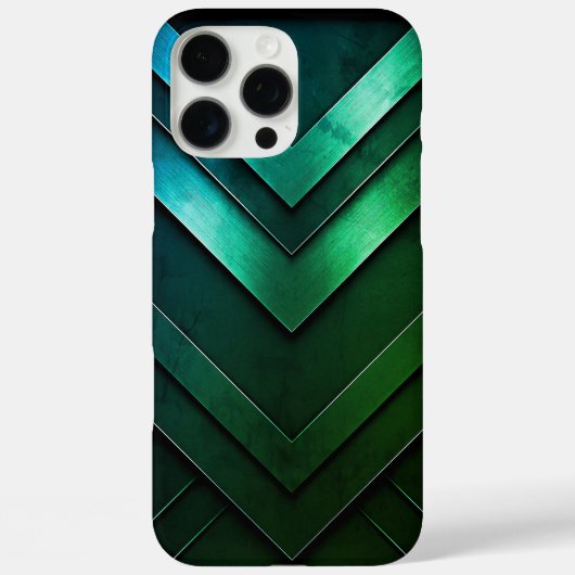 Gelaagde Chevron Abstract Design Case-Mate iPhone Case (Achterkant)