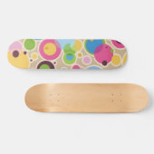 Gelaagde Effect van het Patroon met Circles Skateb Skateboard (Horizontaal)