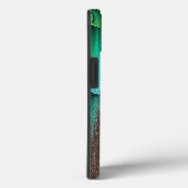 Gelaagde groene en bruine verf Case-Mate iPhone case (Achterkant / Rechts)