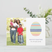 Gelaagde Kaart voor oosters - Indigo (Staand voorkant)