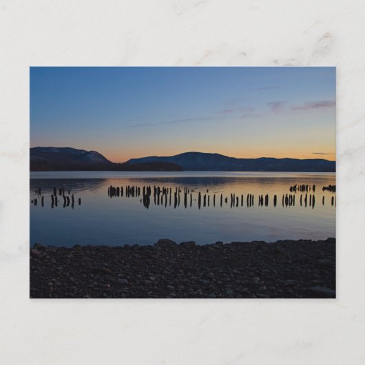 Gelaagde landschap briefkaart (Voorkant)