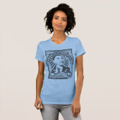 gelaagde stempel t-shirt (Voorkant volledig)