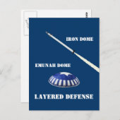 Gelaagde verdediging briefkaart (Voorkant / Achterkant)