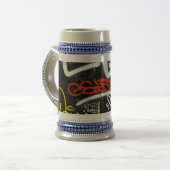 gelabeld bierpul (Voorkant links)