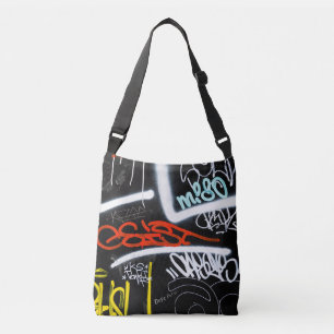 gelabeld crossbody tas