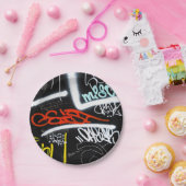 gelabeld papieren bordje (Feest)