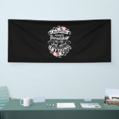 Gelach en vriendschap spandoek (Beurs)