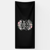 Gelach en vriendschap spandoek (Verticaal)