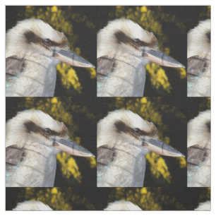 Gelach in de struik, de Australische Kookaburra, Stof