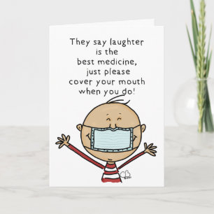 Gelach is best Medicine, Covid-19 Aanmoediging Kaart