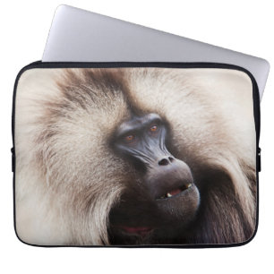 Gelada Baboon, Ethiopië Laptop Sleeve