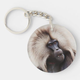 Gelada Baboon, Ethiopië Sleutelhanger