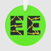 Geladen EE Electrical Engineering Ornament (voorkant)