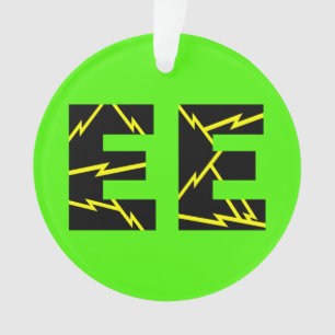 Geladen EE Electrical Engineering Ornament