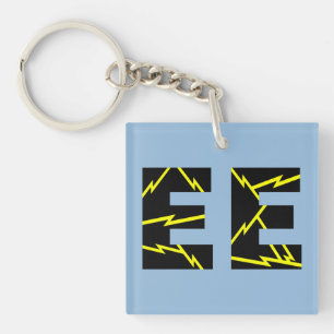 Geladen EE Electrical Engineering Sleutelhanger