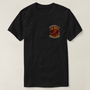 Geladen en schietklaar Sasquatch jacht kam pocket T-shirt