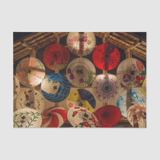 gelamineerd parasolpapier tissuepapier (Voorkant)