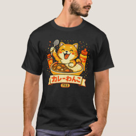 Gelange Curry Shiba – Mooie Japanse Voedsel Hond K T-shirt