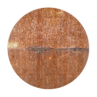 Gelast oud metaal, roesttextuur. snijplank