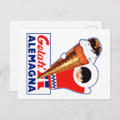 GELATI ALEMAGNA BRIEFKAART (Voorkant / Achterkant)