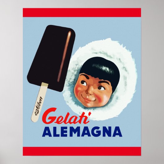GELATI ALEMAGNA POSTER (Voorkant)