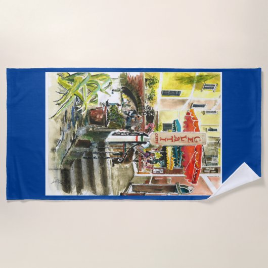 Gelato Stop Strandlaken (Voorkant)