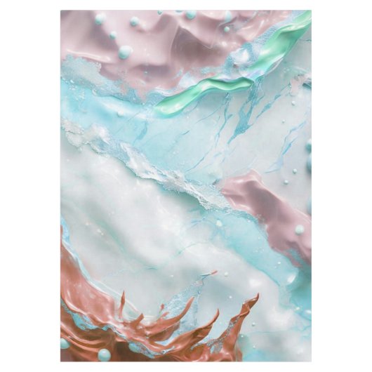 Gelato - Wit Tafelkleed (Voorkant)