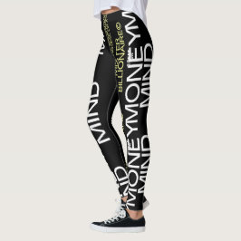 GELD BEDOELD DOOR PEAF DOVE© Billionaire Leggings