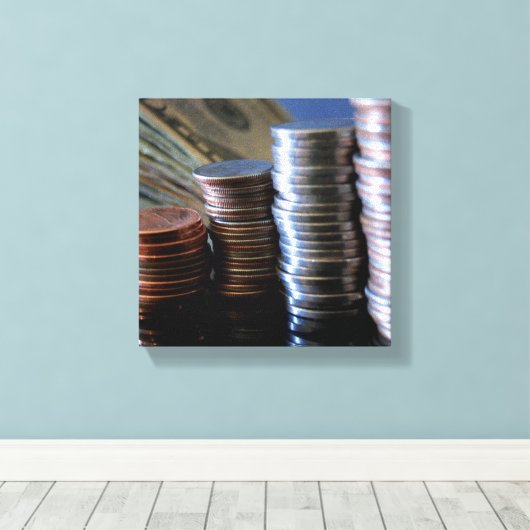 Geld Canvas Afdruk (Insitu (Houten vloer))