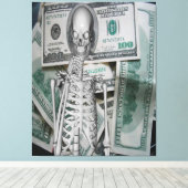 Geld Canvas Afdruk (Insitu (Houten vloer))