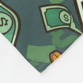 Geld! Fleece Blanket (Hoek)