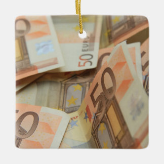 Geld groeit op bomen! keramisch ornament