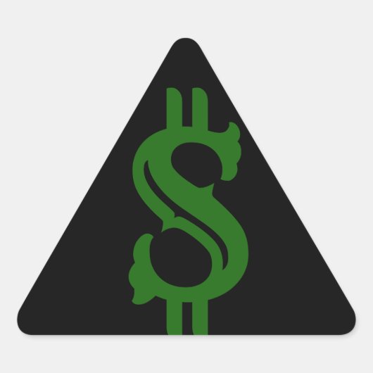 Geld Hard Pet Sticker (Voorkant)