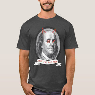 Geld is het duivelsfamilie t-shirt