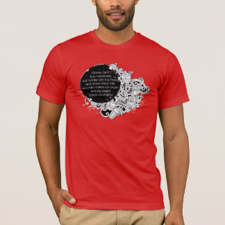 Geld kan geen geluk kopen, maar consumptie-ijs kan t-shirt