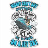 Geld kan geen geluk kopen, maar wel sticker (Voorkant)