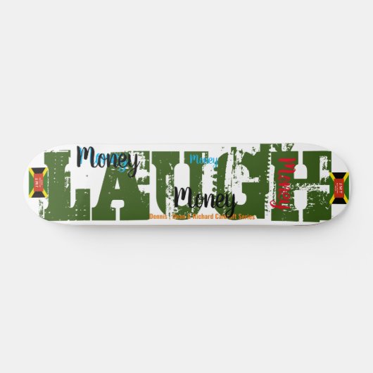 GELD LAUGH JMT 7 3/4-inch skateboard deck (Horizontaal)