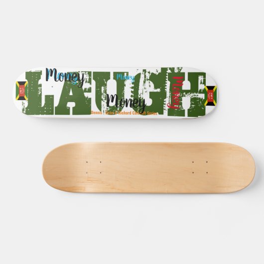 GELD LAUGH JMT 7 3/4-inch skateboard deck (Horizontaal)