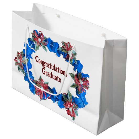 Geld lei Gefeliciteerd Afstuderen Groot Cadeauzakje (Voorkant Gekanteld)