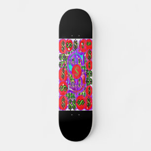 Geld Logo Zwart Skateboard