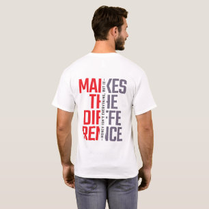 Geld maakt het verschil t-shirt